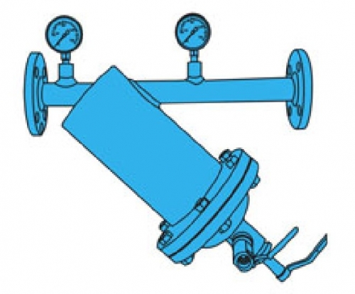 手摇刷式过滤器