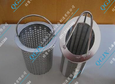 直通平底篮式过滤器