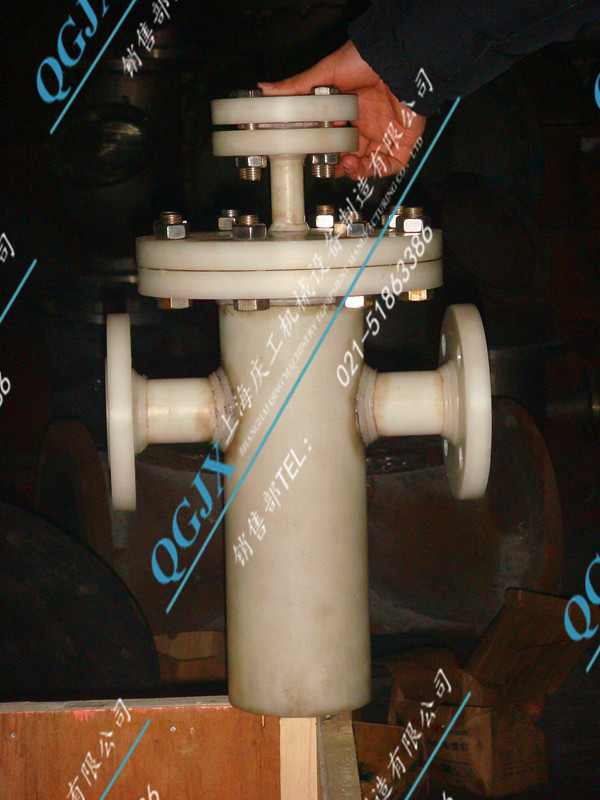 直通弧底篮式过滤器