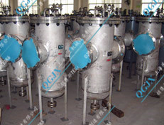 直通弧底篮式过滤器