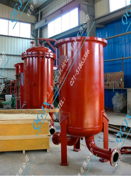 高低接管弧底篮式过滤器